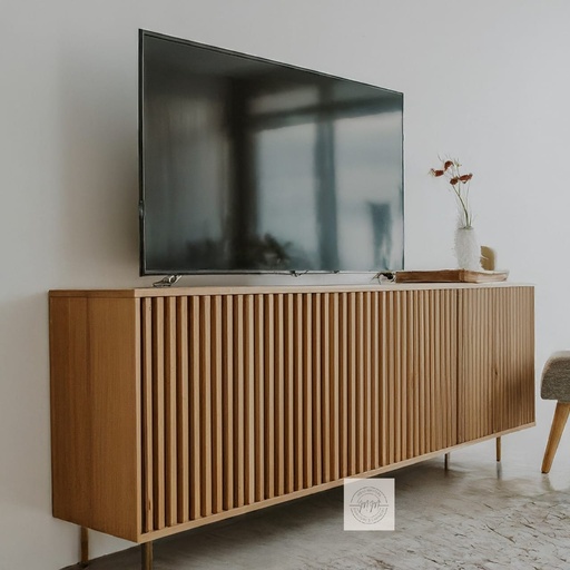 Slate Space TV cabinet