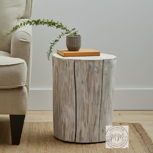 Swahili Stump End Table