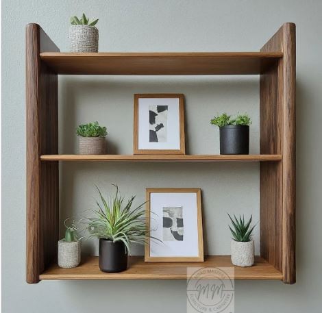 Botanical Beauty Bookshelves