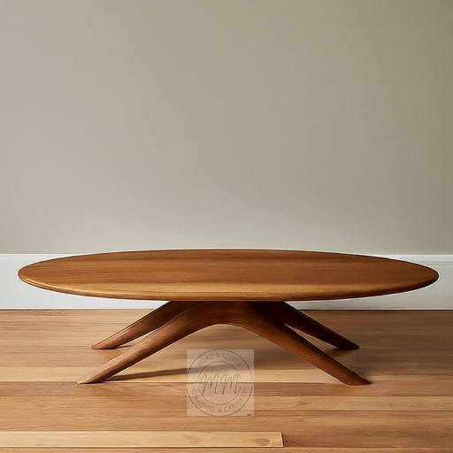 Oval Obelisk Coffee Table