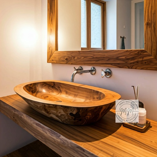 Organic Oasis Bathroom Vanity + Sink + Mirror