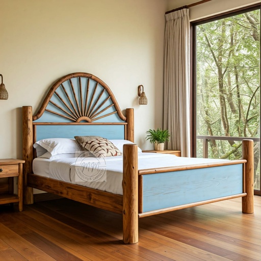  Woodland Glow Queen Size Bed