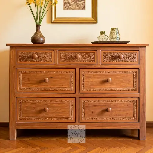 Heritage handcrafted Chest of Drawers