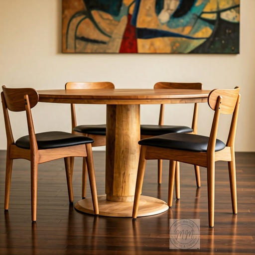 Celestial Craft 4 Seater Dining Set 