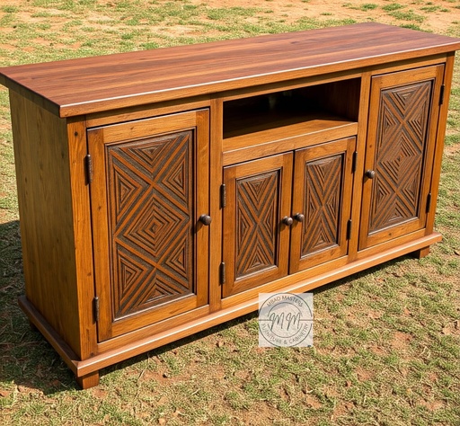 Linea Wood Buffet Table