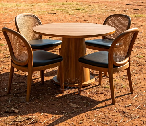 Trellis & Thatch 4 Seater Dining Set 