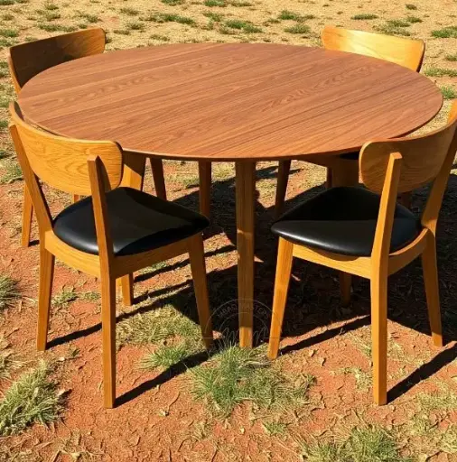 Tenzu Home 4 Seater Dining Set 