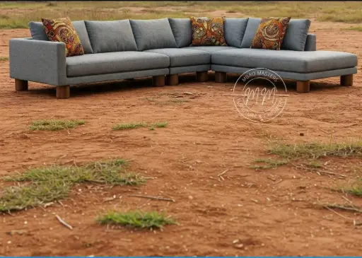 Rosette Retreat Sectional Couch 