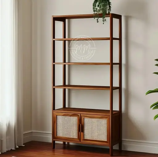  Timber & Twilight Bookshelf