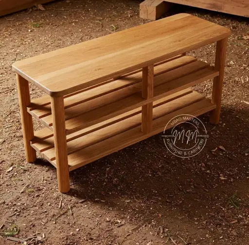 Opaline Orchid Entryway Shoerack Bench