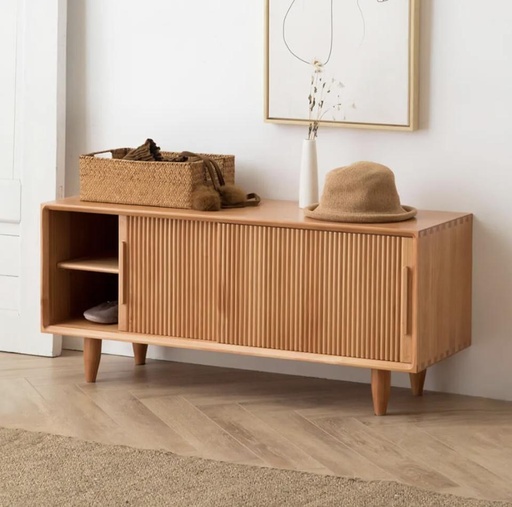 Vintage Vignette entryway bench shoerack