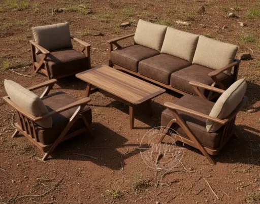 Corvus creek couch set + Coffee Table 