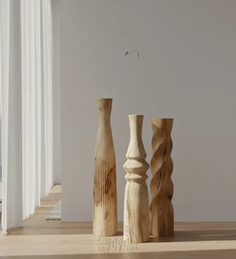 Aeolian Harp Vases(Set of 3)