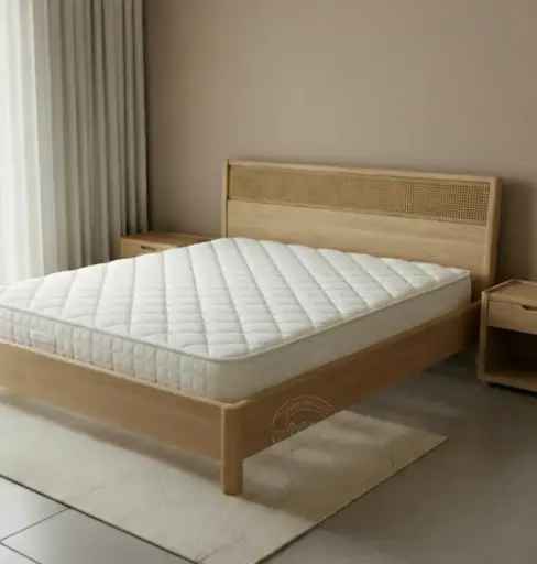 Kwezi Elara Queen Size Bed + 2 cabinets 