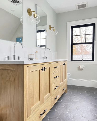 Forest Heart Home bathroom vanity